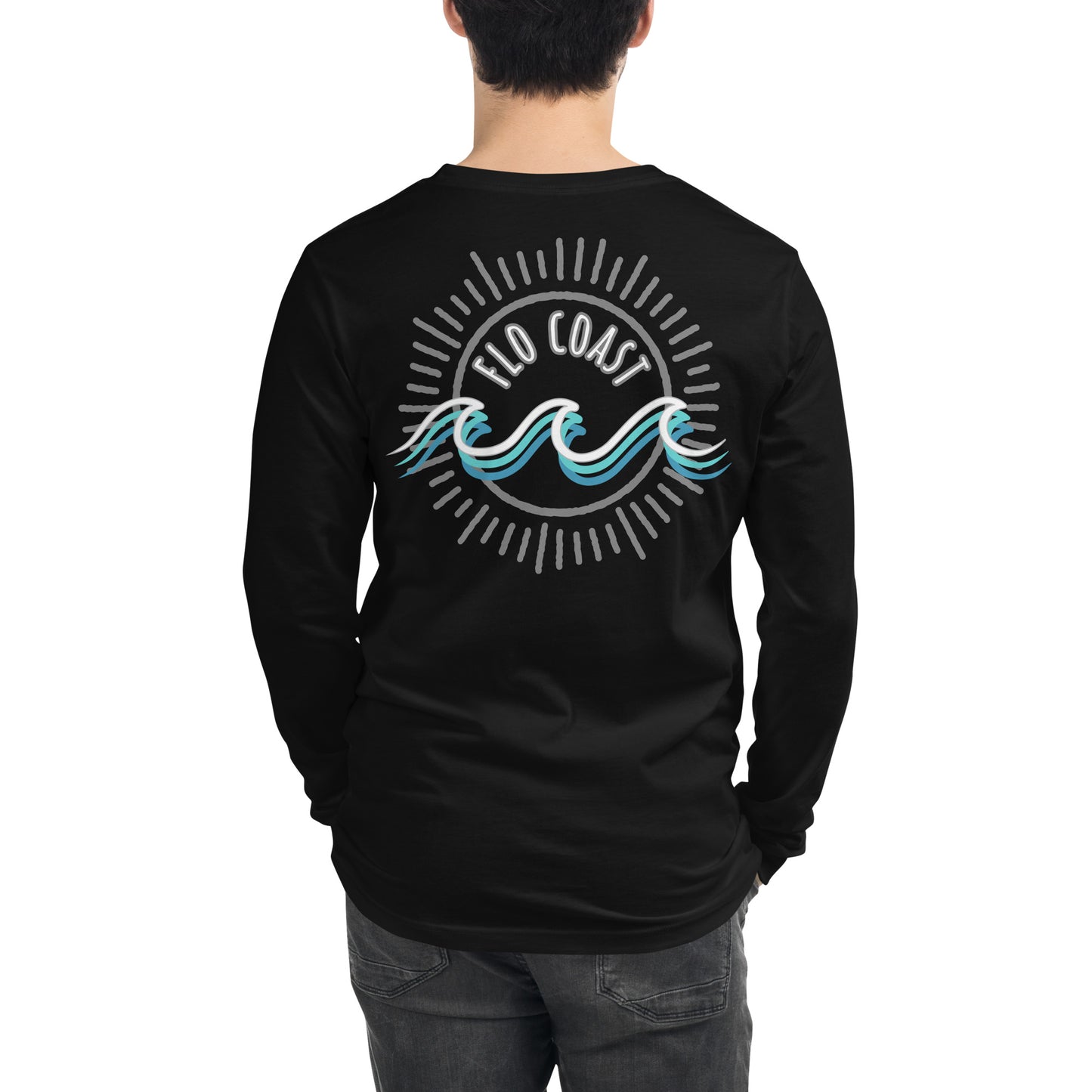 Flo Coast Signature Unisex Long Sleeve Tee-T-Shirt-Flo Coast Apparel