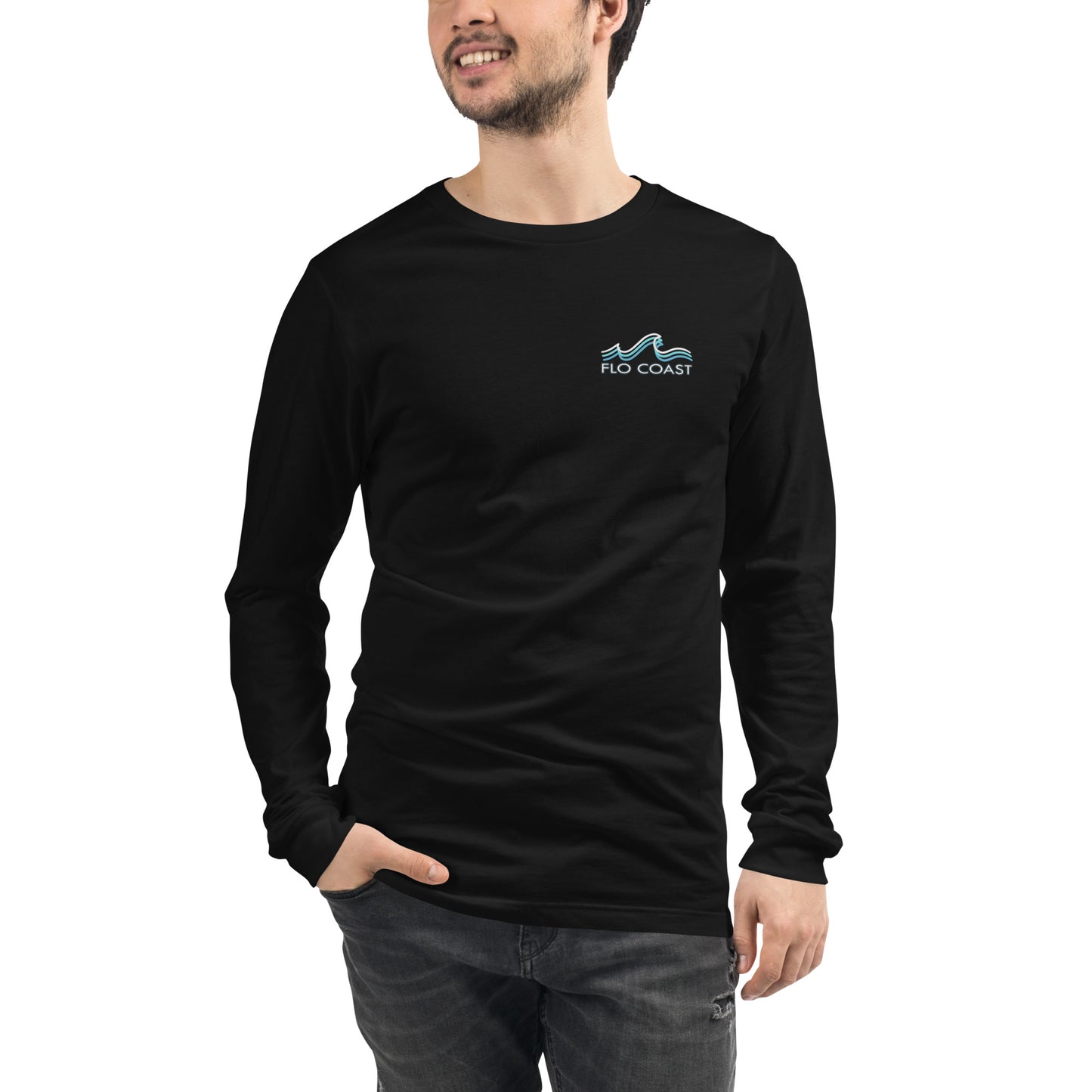 Flo Coast Signature Unisex Long Sleeve Tee-T-Shirt-Flo Coast Apparel