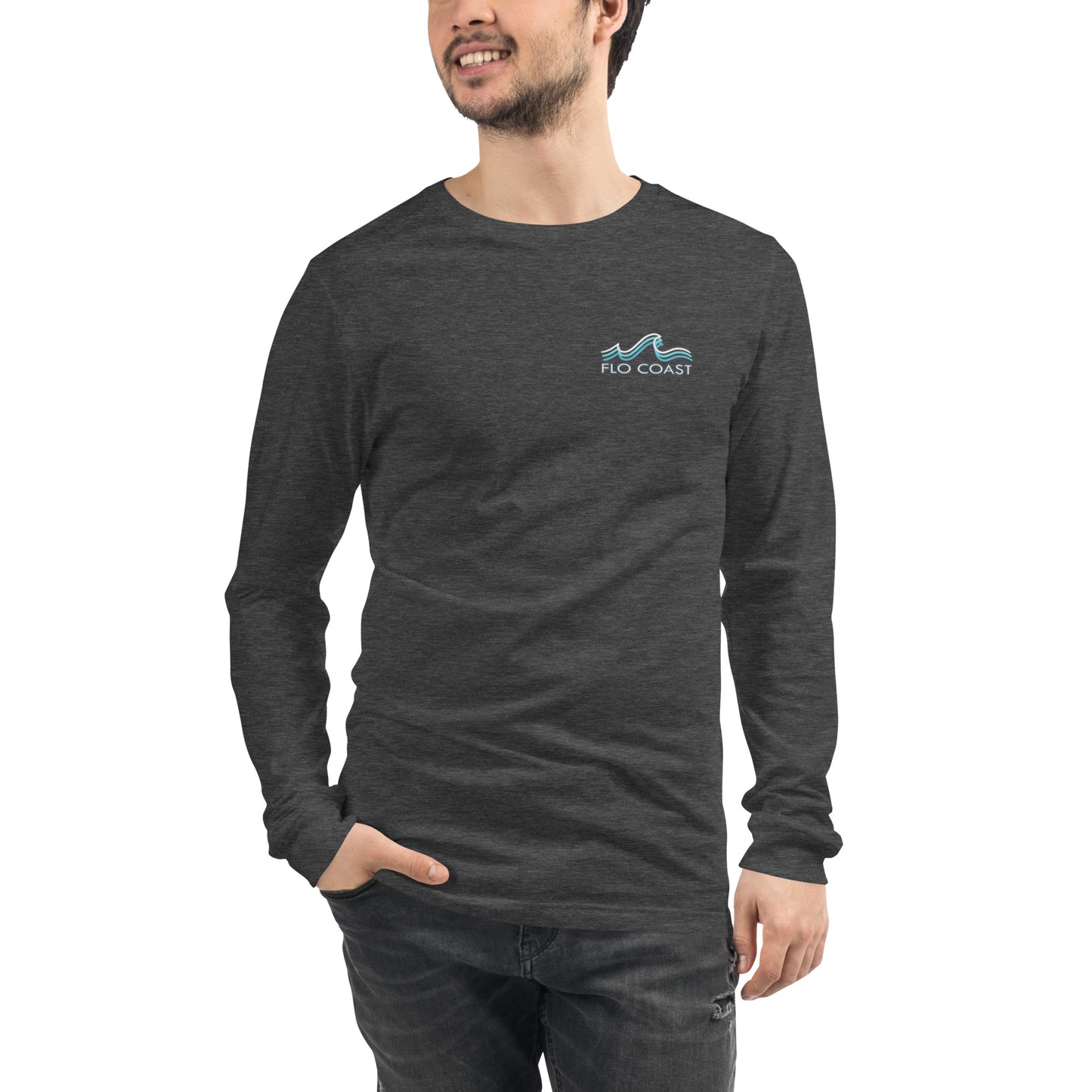 Flo Coast Signature Unisex Long Sleeve Tee-T-Shirt-Flo Coast Apparel