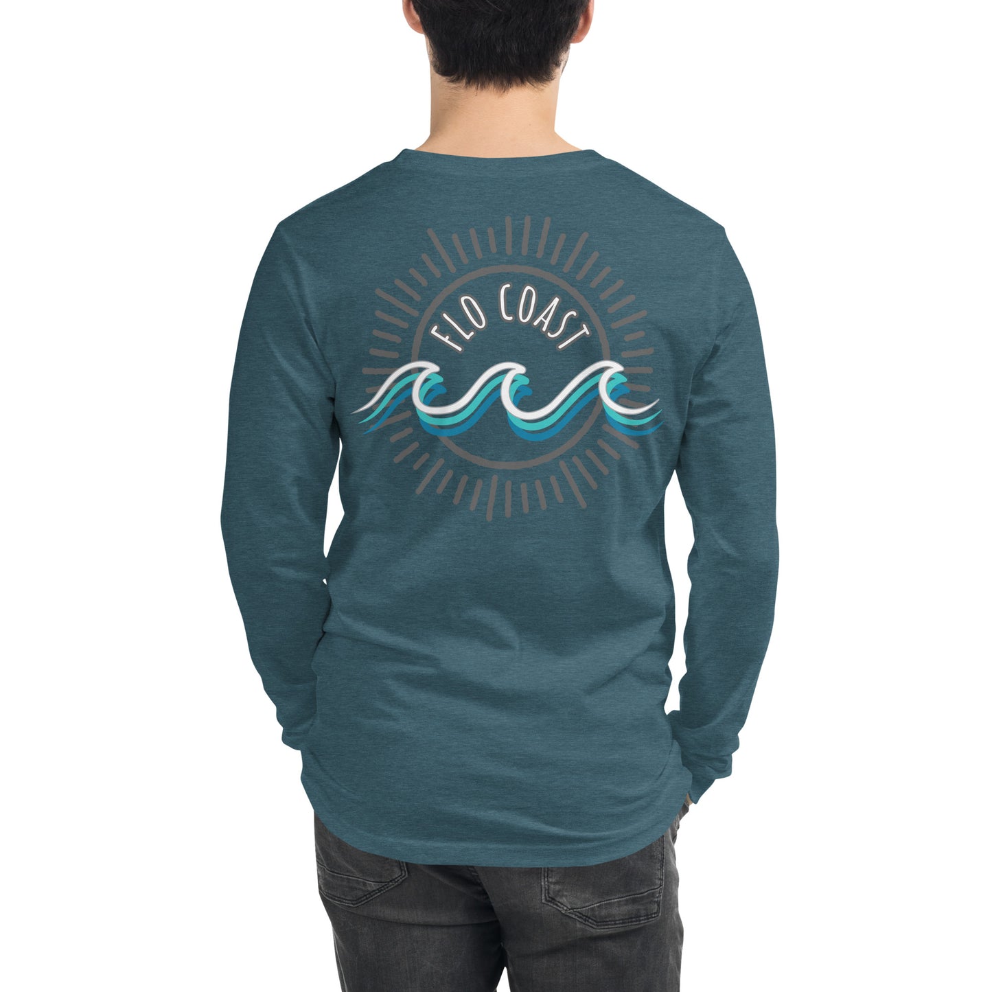 Flo Coast Signature Unisex Long Sleeve Tee-T-Shirt-Flo Coast Apparel
