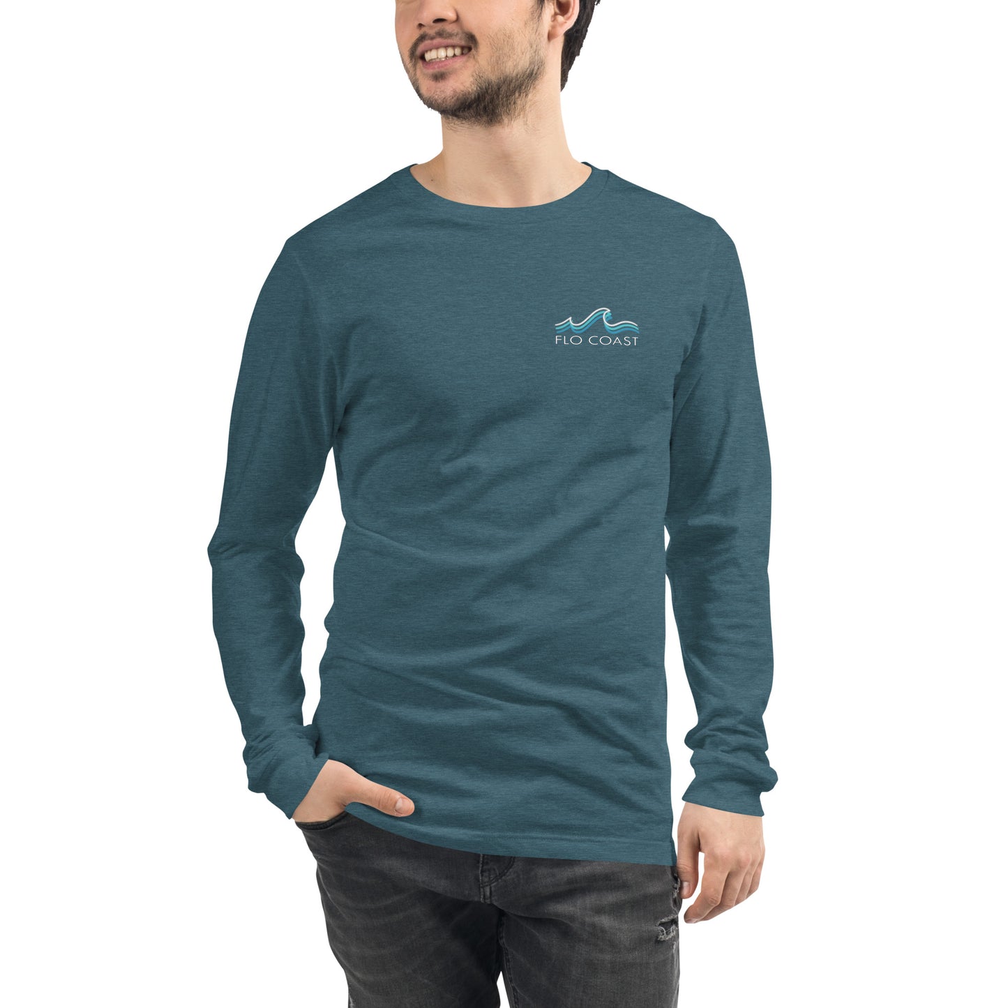 Flo Coast Signature Unisex Long Sleeve Tee-T-Shirt-Flo Coast Apparel
