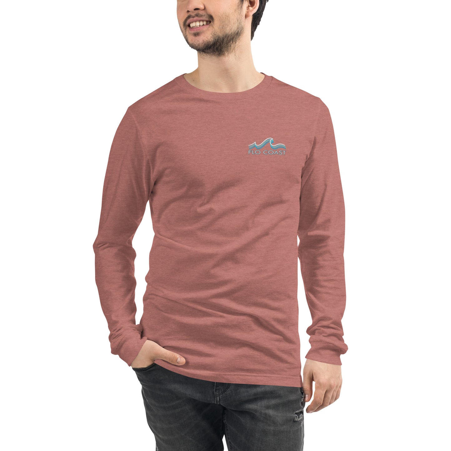Flo Coast Signature Unisex Long Sleeve Tee-T-Shirt-Flo Coast Apparel