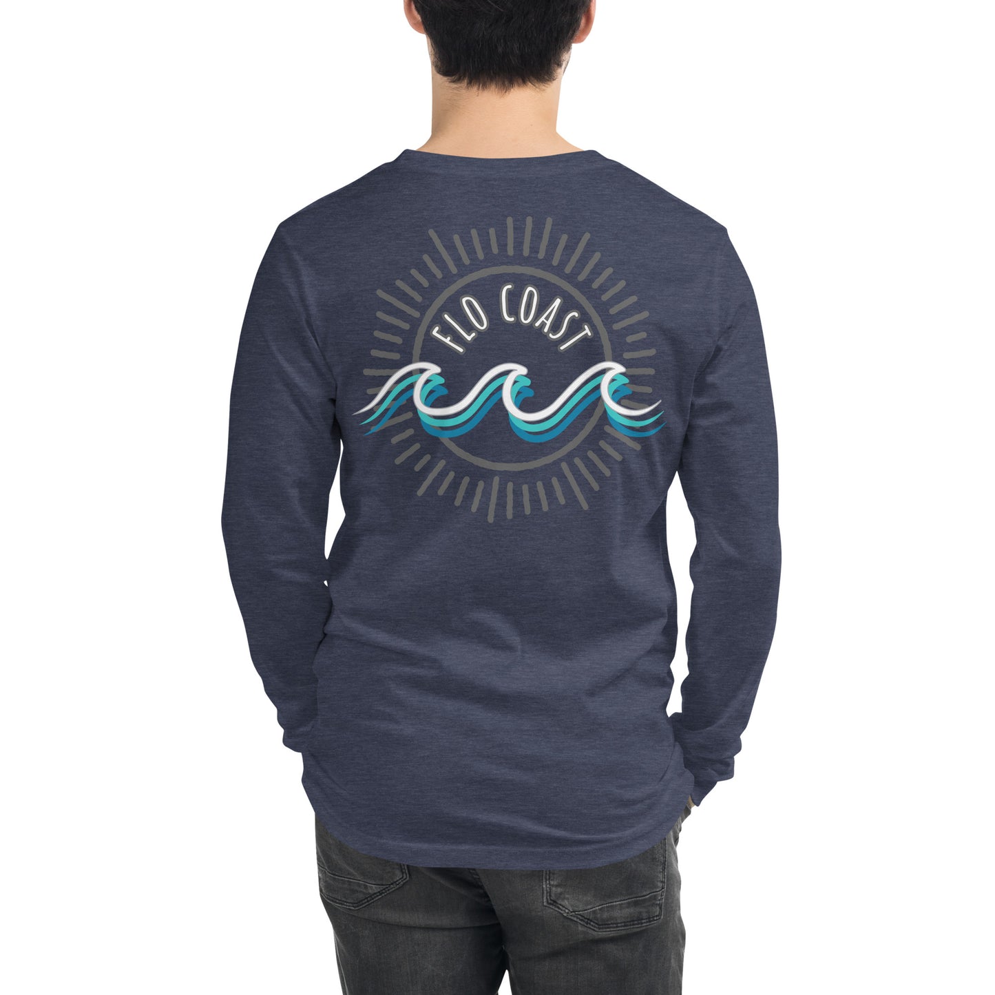 Flo Coast Signature Unisex Long Sleeve Tee-T-Shirt-Flo Coast Apparel