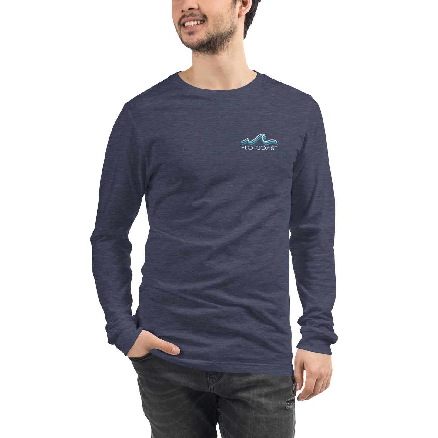Flo Coast Signature Unisex Long Sleeve Tee-T-Shirt-Flo Coast Apparel