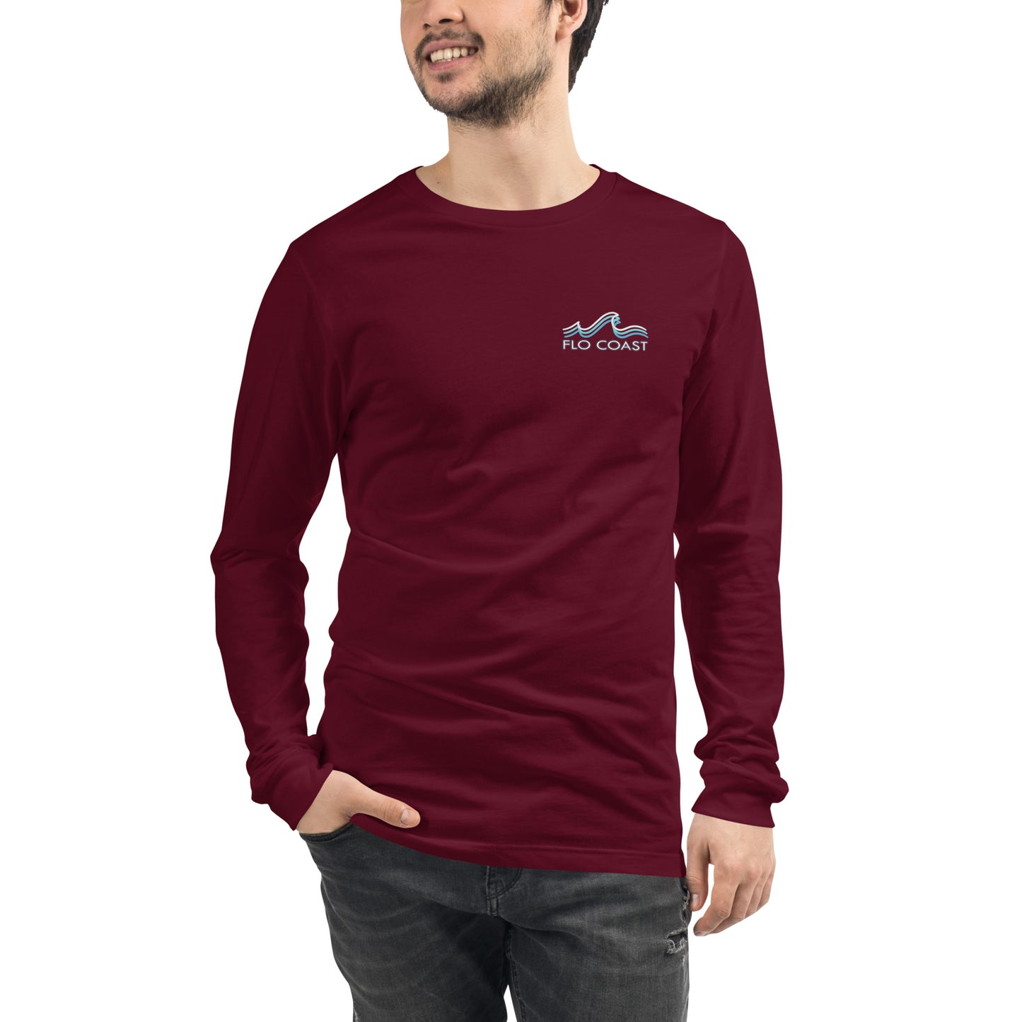 Flo Coast Signature Unisex Long Sleeve Tee-T-Shirt-Flo Coast Apparel