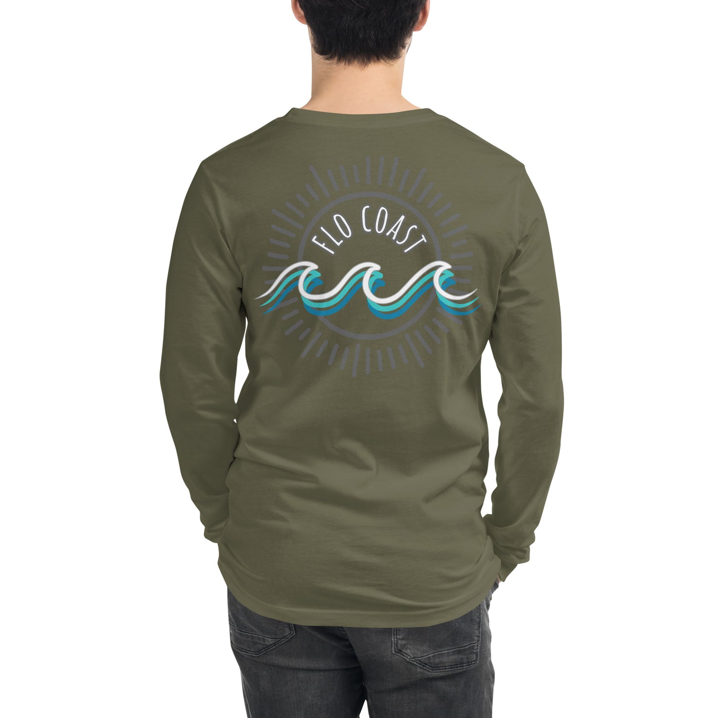 Flo Coast Signature Unisex Long Sleeve Tee-T-Shirt-Flo Coast Apparel