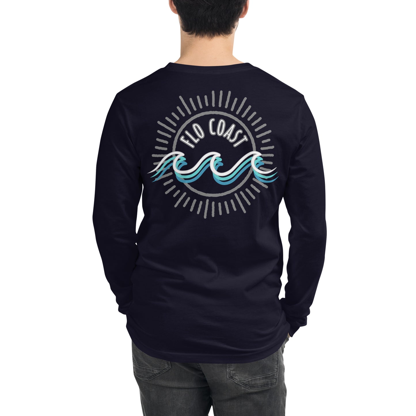 Flo Coast Signature Unisex Long Sleeve Tee-T-Shirt-Flo Coast Apparel