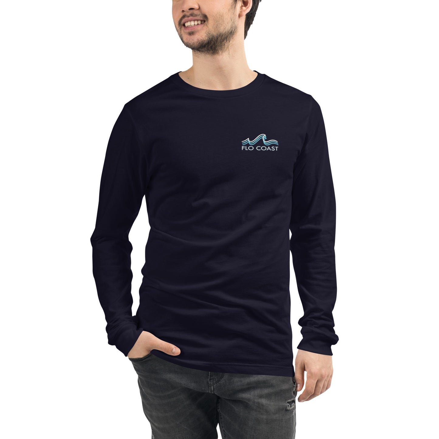 Flo Coast Signature Unisex Long Sleeve Tee-T-Shirt-Flo Coast Apparel