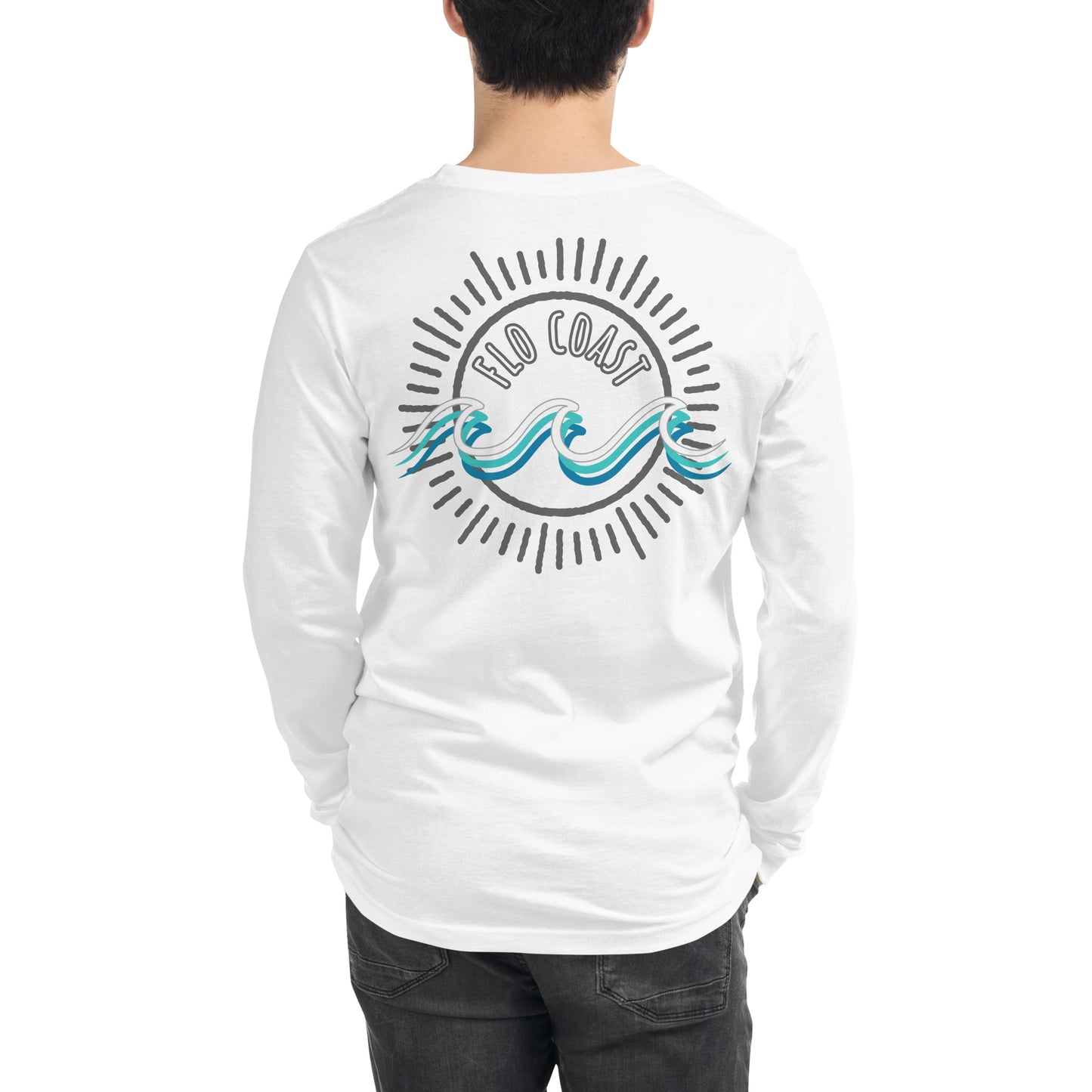 Flo Coast Signature Unisex Long Sleeve Tee-T-Shirt-Flo Coast Apparel