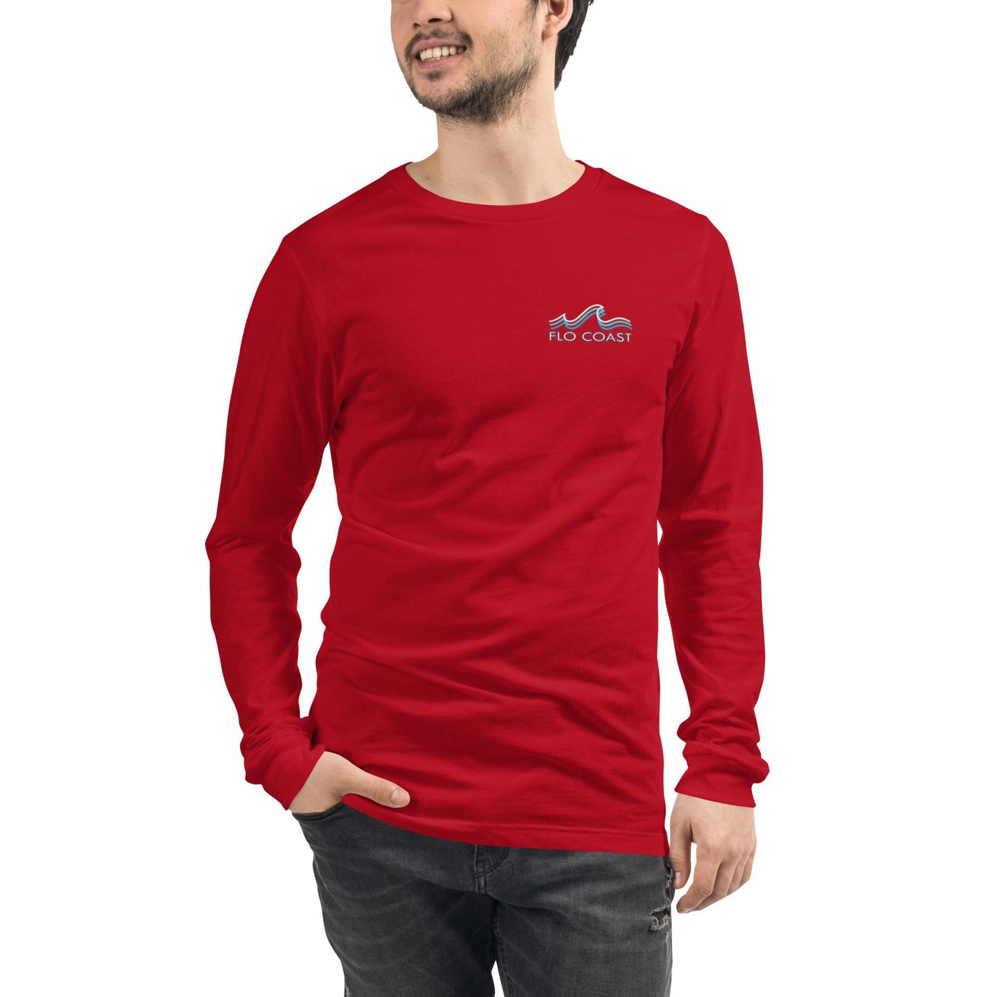 Flo Coast Signature Unisex Long Sleeve Tee-T-Shirt-Flo Coast Apparel