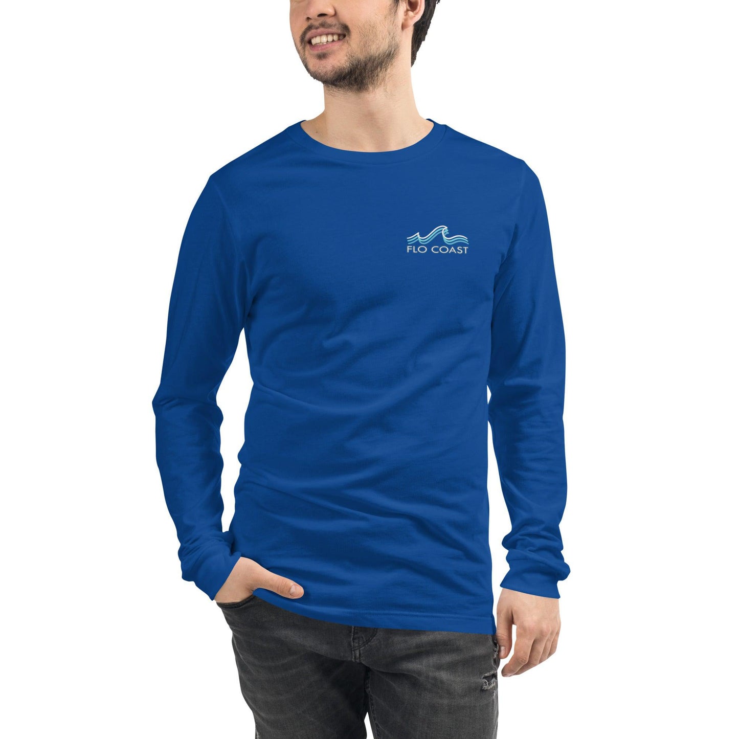 Flo Coast Signature Unisex Long Sleeve Tee-T-Shirt-Flo Coast Apparel