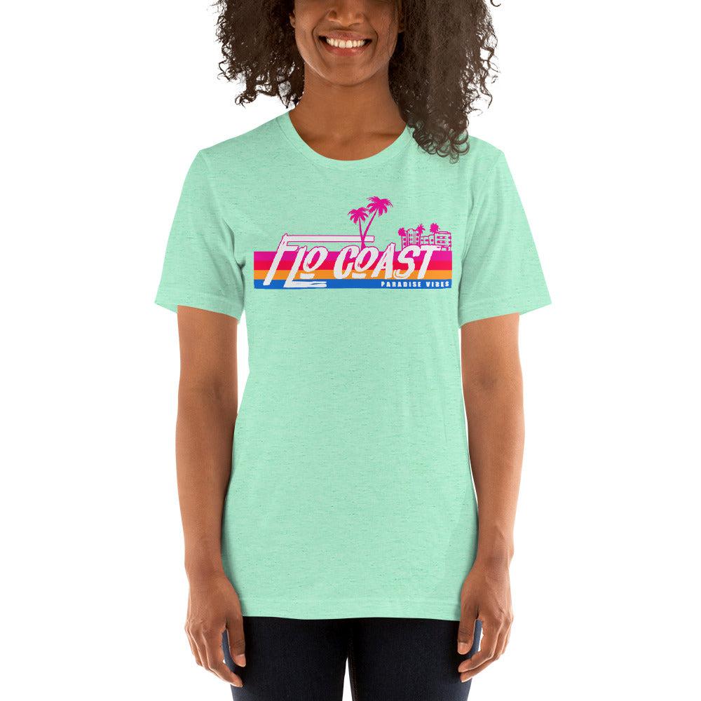 Miami Beach Unisex T-Shirt-T-Shirt-Flo Coast Apparel