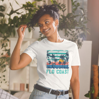 Miami Sunset Unisex T-Shirt-T-Shirt-Flo Coast Apparel