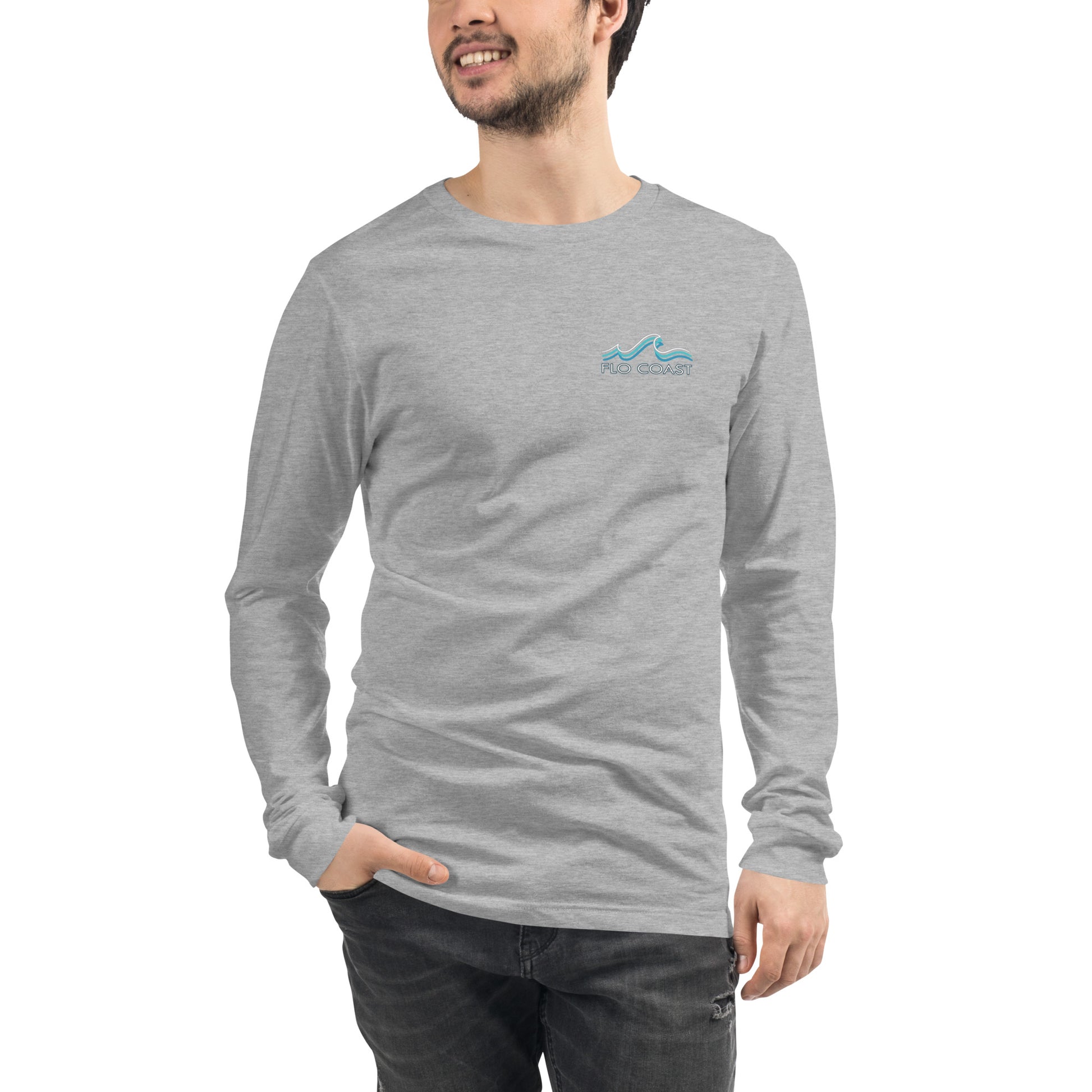 Flo Coast Signature Unisex Long Sleeve Tee-T-Shirt-Flo Coast Apparel