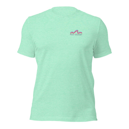 Sunset Waves Circle T-Shirt-T-Shirt-Flo Coast Apparel