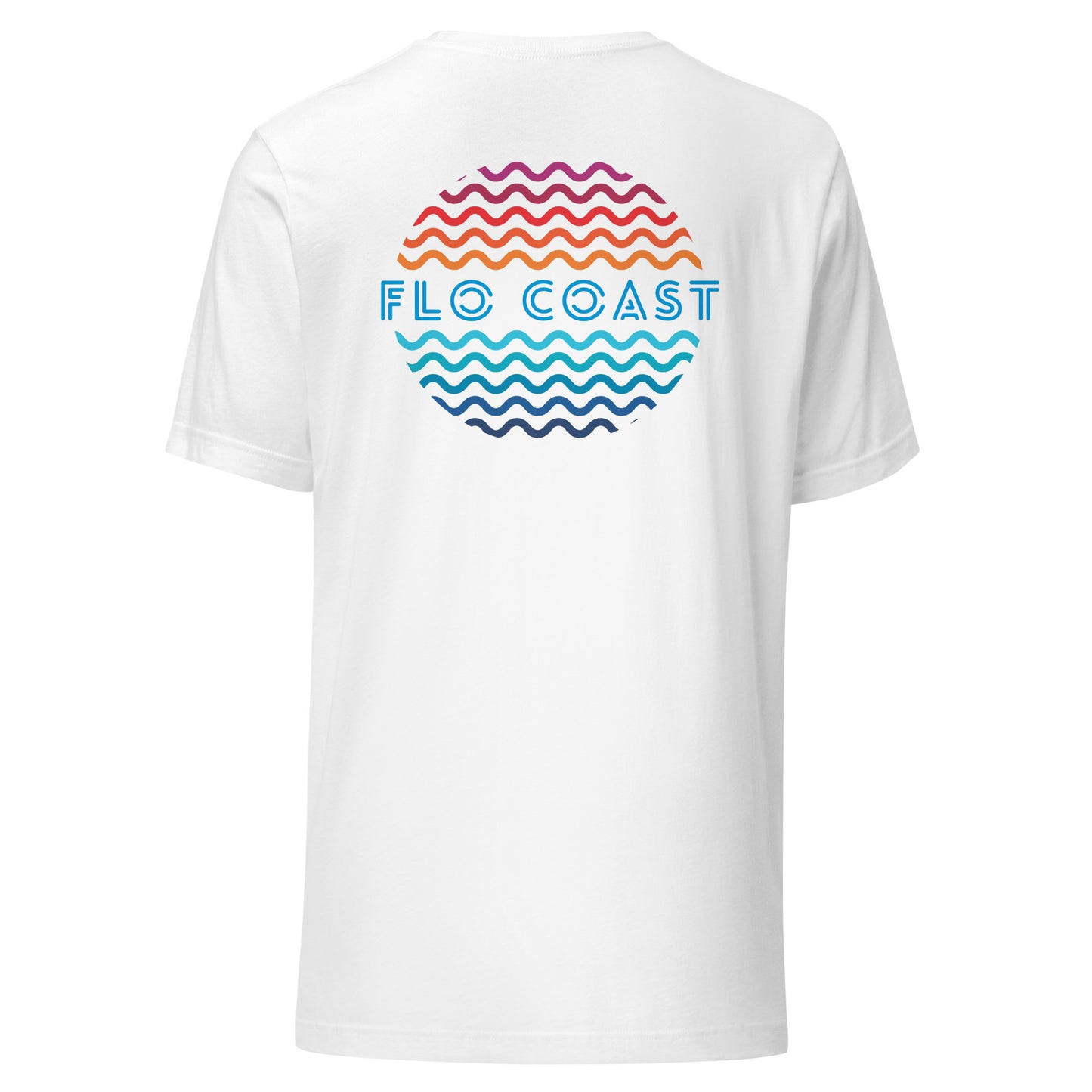 Sunset Waves Circle T-Shirt-T-Shirt-Flo Coast Apparel