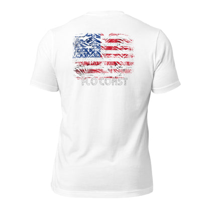 Flo Coast USA Palms Unisex T-Shirt