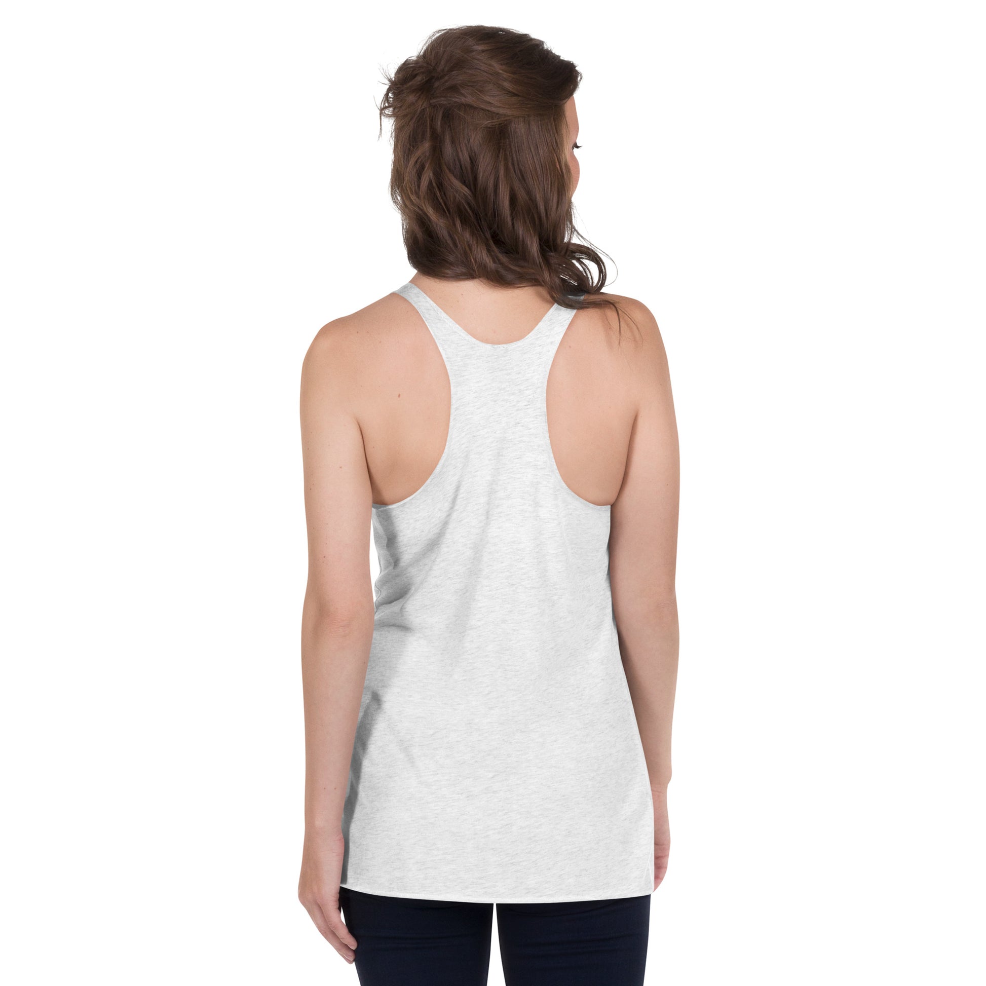 Women's Graffiti Palm Racerback Tank-Flo Coast Apparel