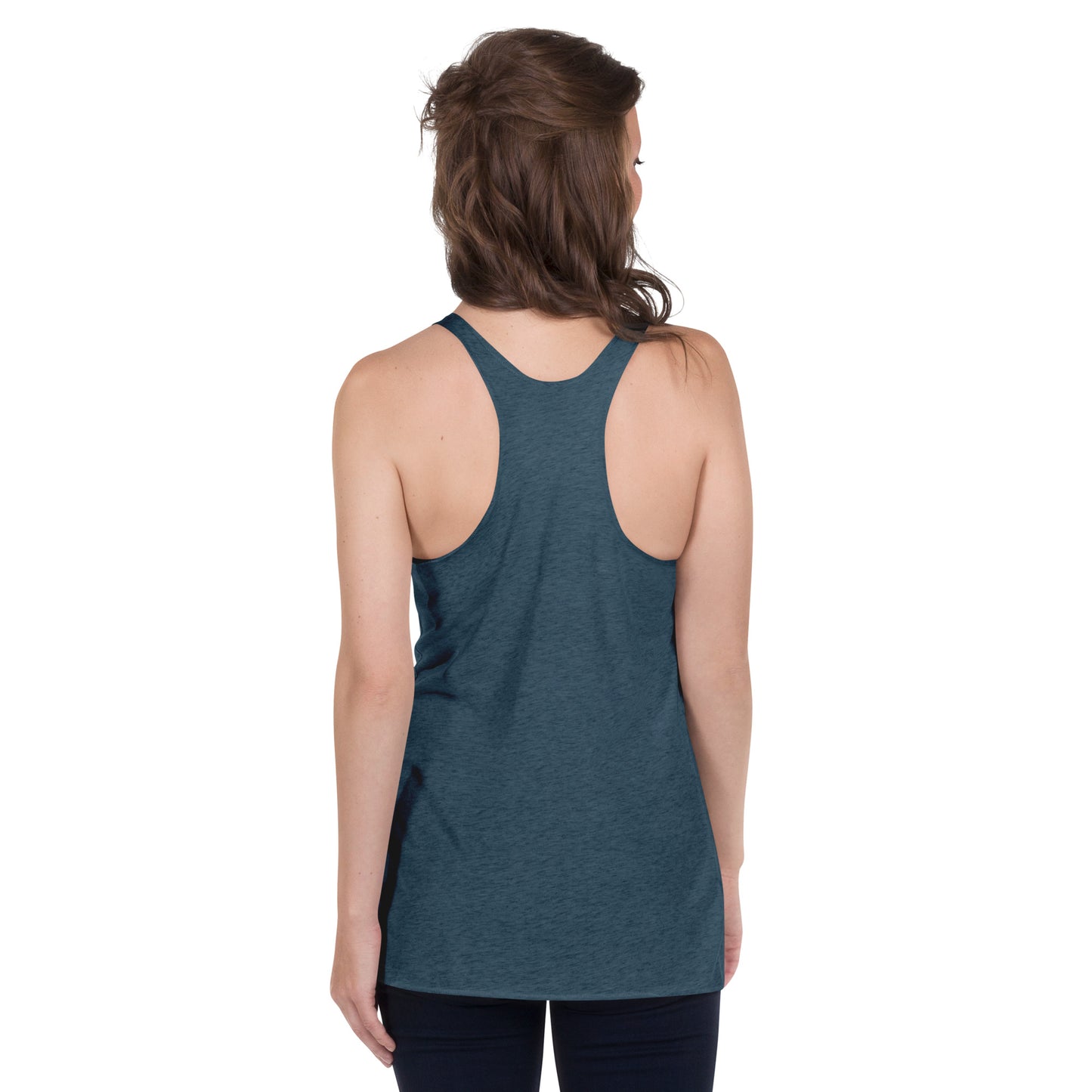 Women's Graffiti Palm Racerback Tank-Flo Coast Apparel