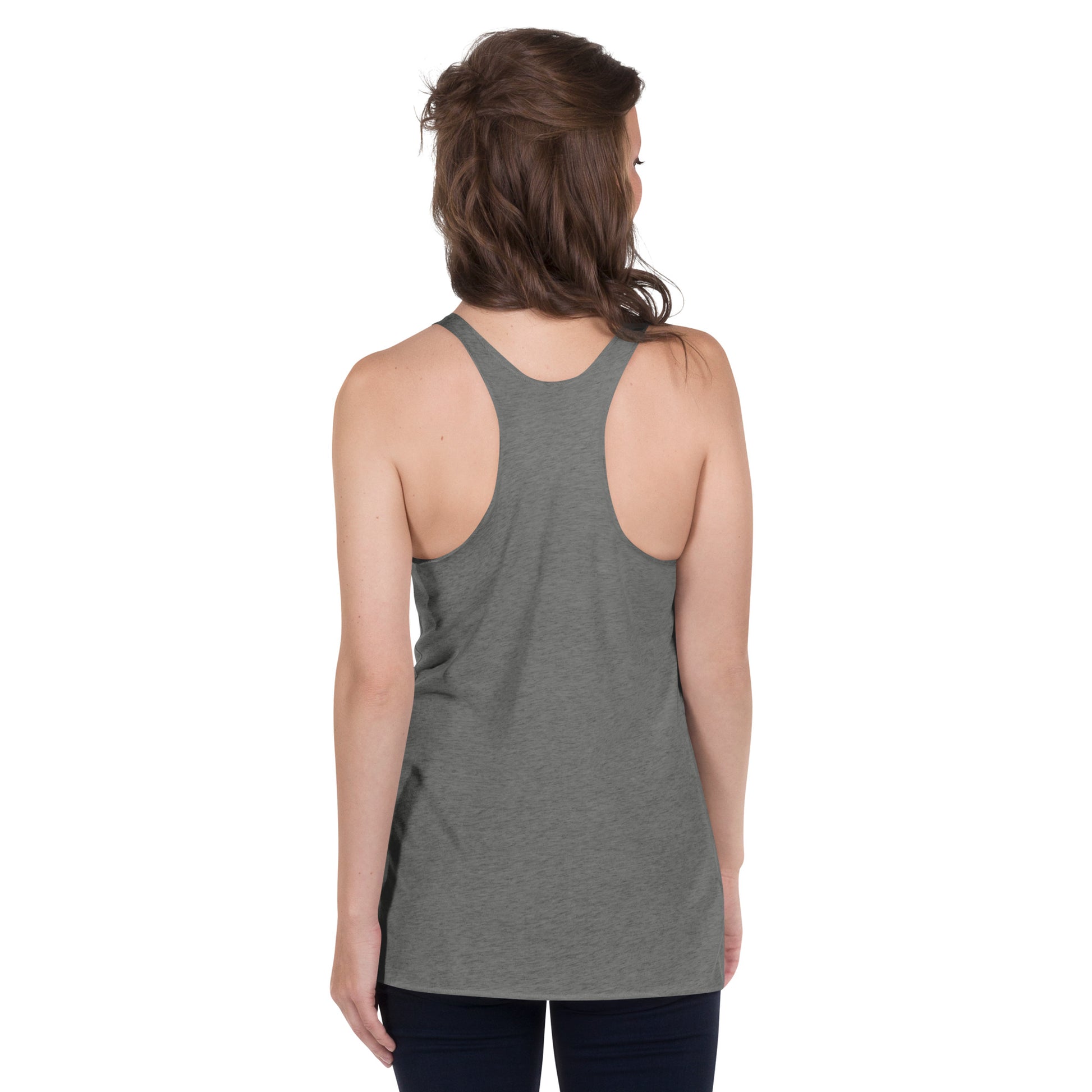 Women's Graffiti Palm Racerback Tank-Flo Coast Apparel