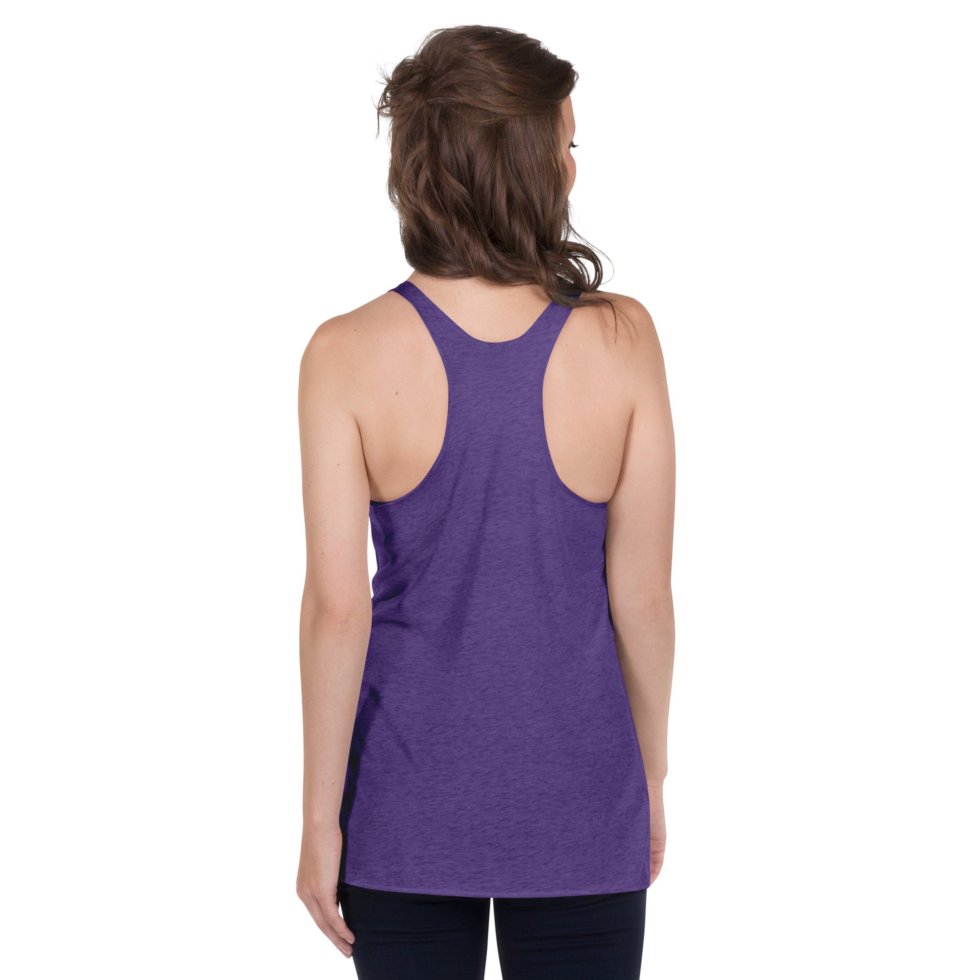 Women's Graffiti Palm Racerback Tank-Flo Coast Apparel