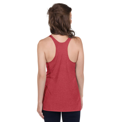 Women's Graffiti Palm Racerback Tank-Flo Coast Apparel