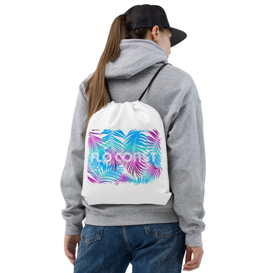 FC Palms Drawstring Bag-Flo Coast Apparel